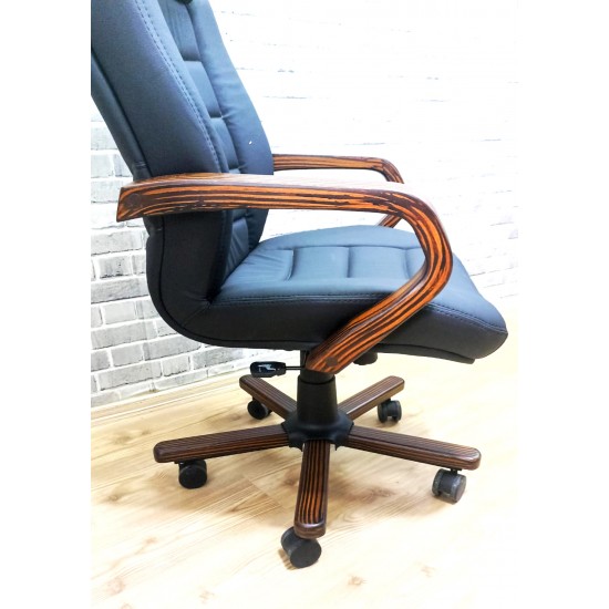 Didem Müdür Koltuğu Ahşap Kol