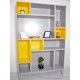 Akya Decorative Bookcase